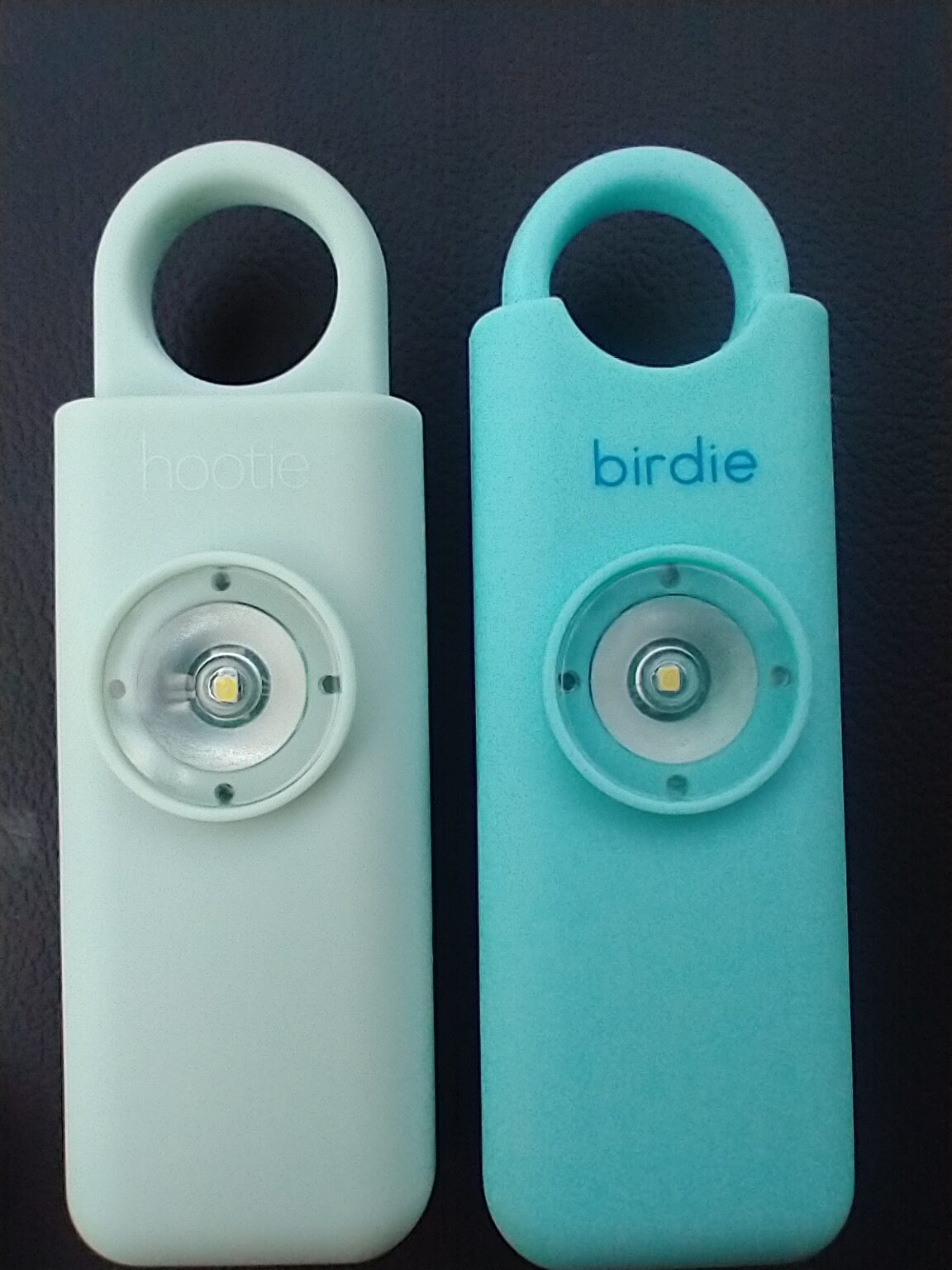 Birdie vs. Hootie Personal Keychain Alarm Safety Devices for Women